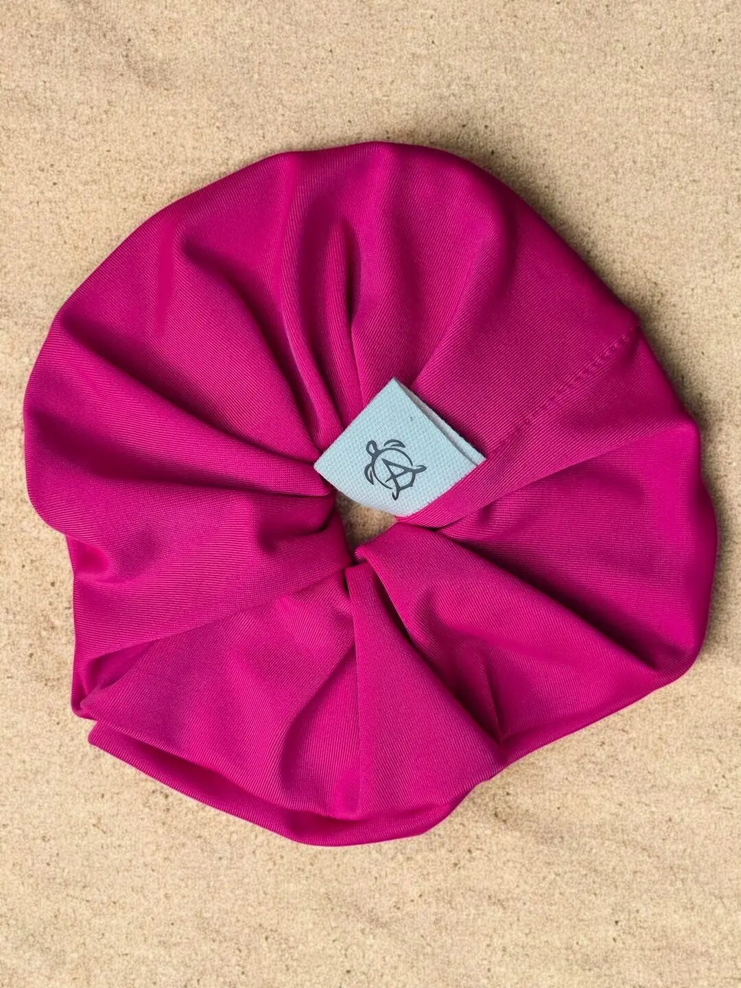 Chouchou Fluffy Aqua Rose